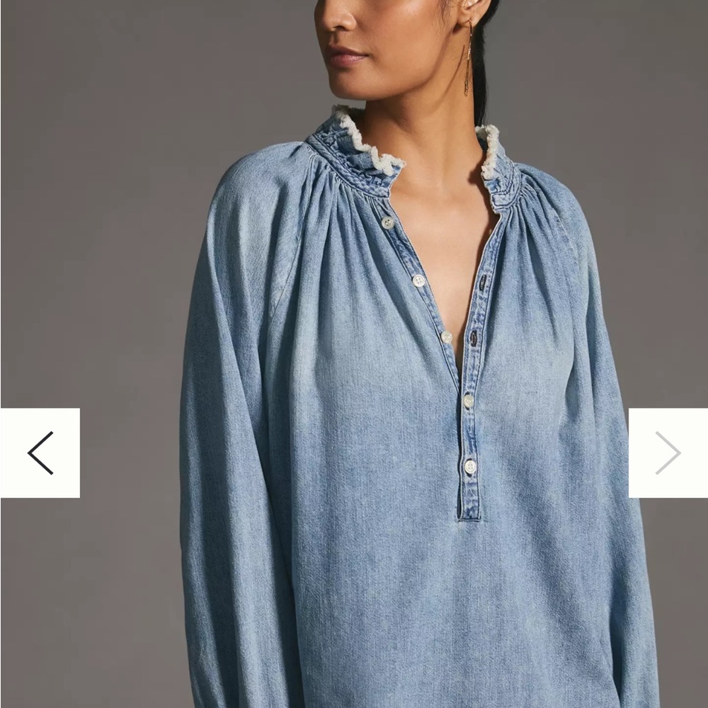 Citizens Of Humanity Blue Blouse